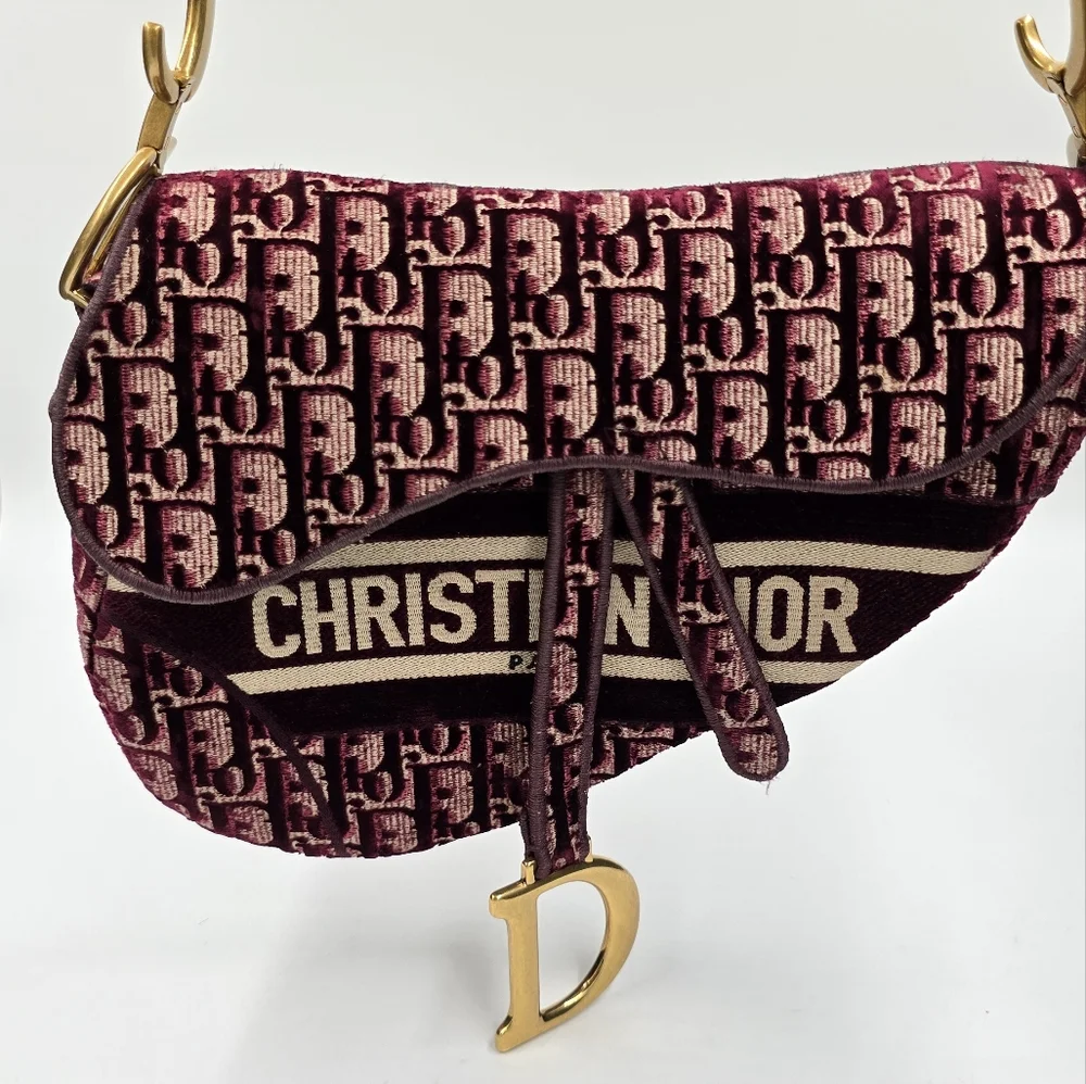 Dior Oblique Saddle bag. - Picture 3 of 11